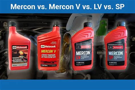 difference between mercon and v.